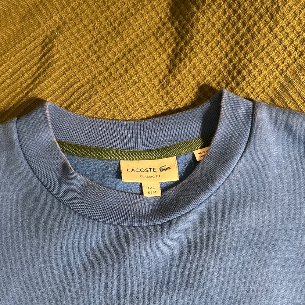 Lacoste Light Blue Classic Fit Sweater